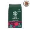 Starbucks Caffè Verona Dark Roast Ground Coffee, 100% Arabica, 28 oz Bag